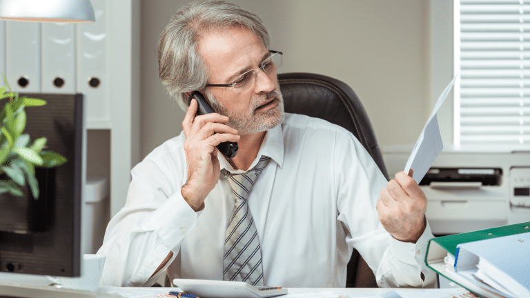 Bankruptcy Lawyer handling calls